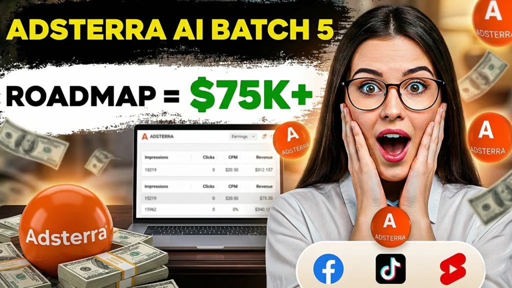 Adsterra AI Powered Batch 5 Updated Sep 2026